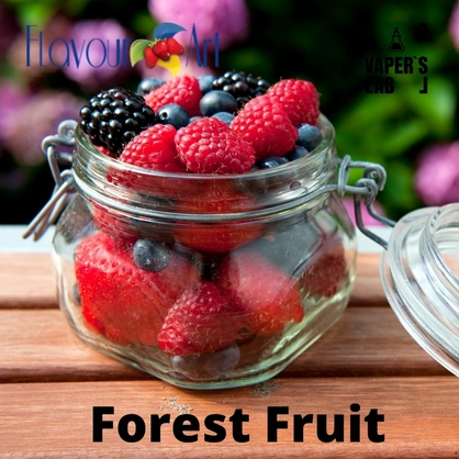 Фото, Відеоогляди на Аромку для вейпа FlavourArt Forest Fruit Лісові ягоди