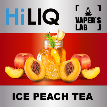 Фото на аромку HiLIQ Хайлик Ice Peach Tea Холодный персиковый чай