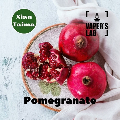 Фото, Відеоогляди на Харчовий ароматизатор для вейпа Xi'an Taima "Pomegranate" (Гранат) 