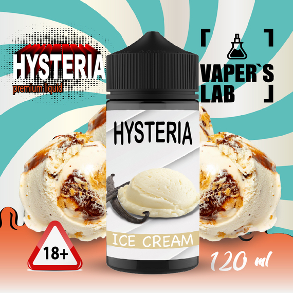 Отзывы  жижа для вейпа до 100 грн hysteria ice cream 100 ml