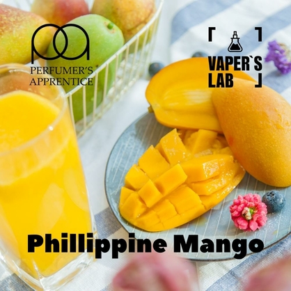 Фото, Видео, Ароматизаторы для вейпа купить украина TPA "Philippine Mango" (Филиппинское манго) 