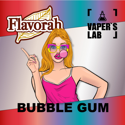 Фото на аромку Flavorah Bubble Gum Жевательная резинка