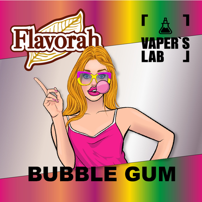 Фото на Ароматизатори Flavorah Bubble Gum Жувальна гумка