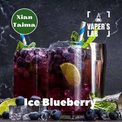 Фото, Видео, Ароматизаторы вкуса Xi'an Taima "Ice Blueberry" (Черника с холодком) 