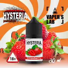 Дешеві сольові рідини Hysteria Salt Strawberry 30