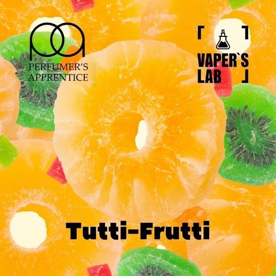 Відгуки на Натуральні ароматизатори для вейпа TPA "Tutti-Frutti" (Тутті-фрутті) 