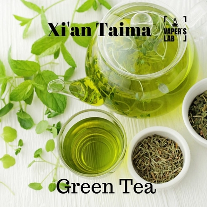 Фото, Відеоогляди на Ароматизатори для вейпа Xi'an Taima "Green Tea" (Зелений чай) 