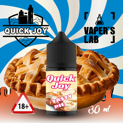 Фото, Видеообзор на жижку Salt Quick Joy Salt Tasty Pie 30ml