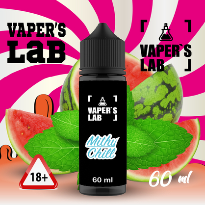 Фото, Видео на Жижи без никотина Vapers Lab Minty chill 60 ml