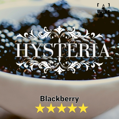 Фото рідина для вейпа hysteria blackberry 30 ml