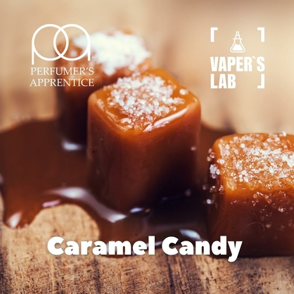 Фото, Видео, Ароматизатор для жижи TPA "Caramel Candy" (Карамельная конфета) 