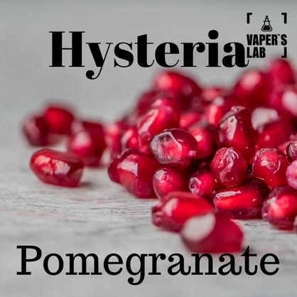 Фото, Відео на Жижку для вейпа Hysteria Pomegranate 100 ml