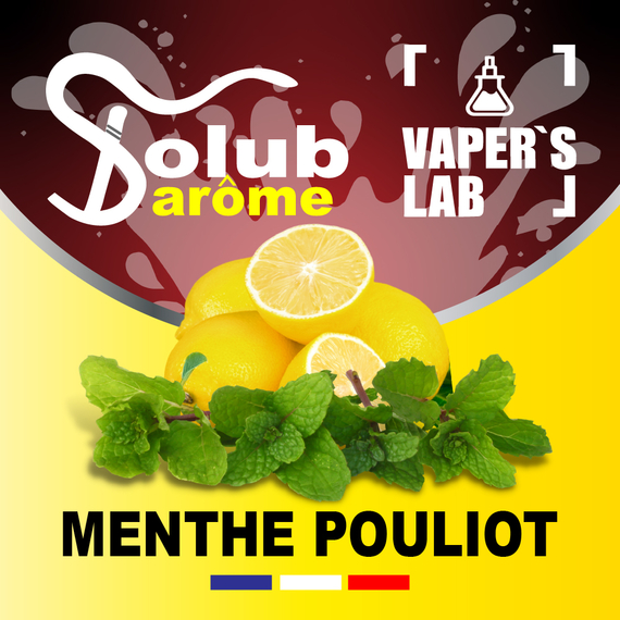 Отзывы на Пищевой ароматизатор для вейпа Solub Arome "Menthe pouliot" (Лимон и мята) 