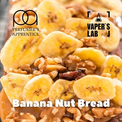 Фото, Відеоогляди на Ароматизатор для жижи TPA "Banana Nut Bread" (Бананово-горіховий хліб) 