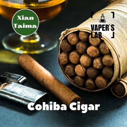 Фото, Видео, Ароматизаторы для вейпа Xi'an Taima "Cohiba cigar" (Сигара Кохиба) 