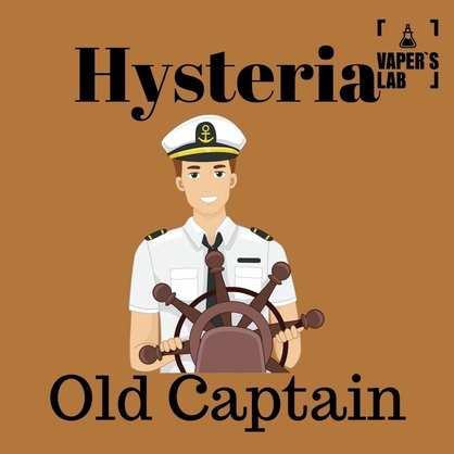 Фото, Відео на жижи для вейпа Hysteria Old Captain 100 ml