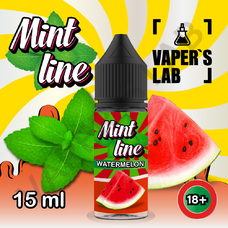 Жижи для пода Mint Line Salt 15 мл Watermelon