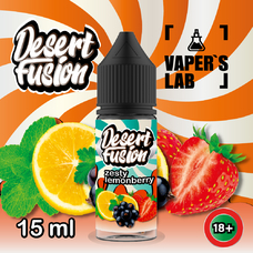 Жижи для пода Dessert Fusion Salt 15 мл Zesty Lemonberry