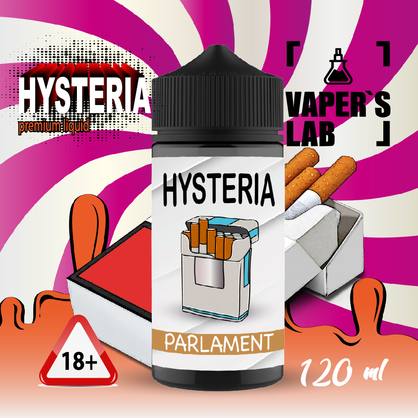 Фото купит жижу для вейпа hysteria parlament 100 ml