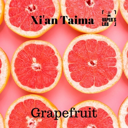 Фото, Видео, Купить ароматизатор Xi'an Taima "Grapefruit" (Грейпфрут) 