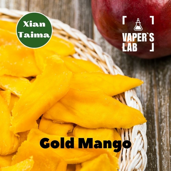 Відгуки на Ароматизатори для сольового нікотину Xi'an Taima "Gold Mango" (Золотий манго) 