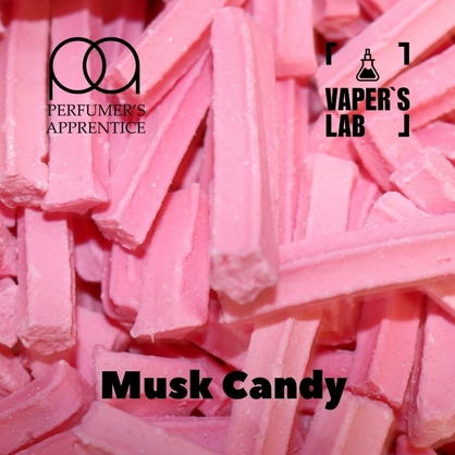 Фото, Відеоогляди на Ароматизатори для сольового нікотину TPA "Musk Candy" (Мускусні цукерки) 