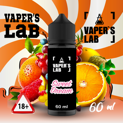 Фото, Видео на Заправки до вейпа Vapers Lab Sweet dream 60 ml