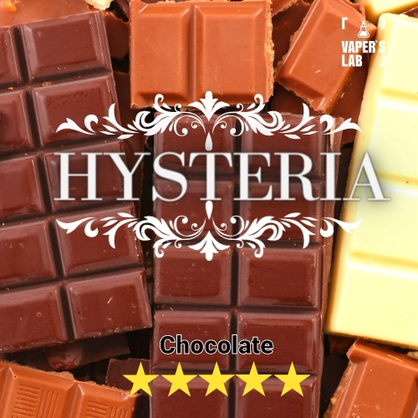 Фото, Видео на Жидкости для вейпа Hysteria Chocolate 30 ml