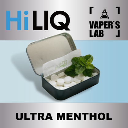 Фото на Арому HiLIQ Хайлик Ultra Menthol Ультра Ментол