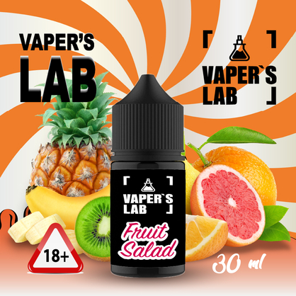 Фото, Відеоогляди на Жижу Salt Vaper's LAB Salt Fruit salad 30 ml