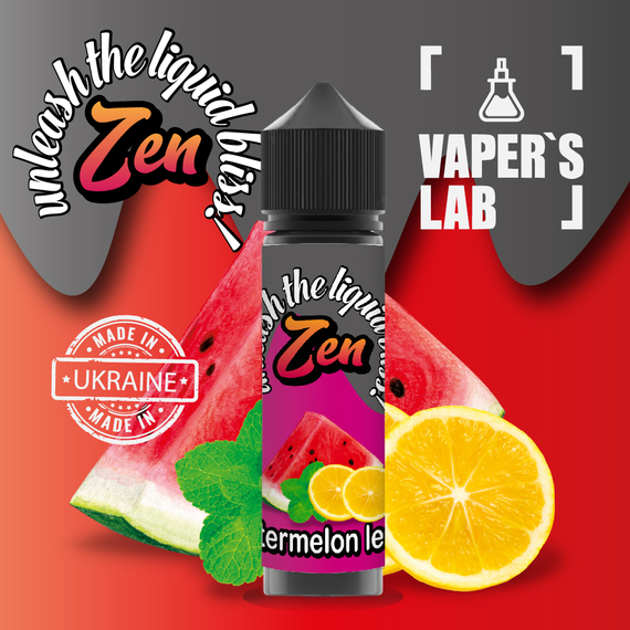 Отзывы  жижи для вейпа zen watermelon lemon