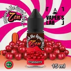 Жидкости Salt для POD систем ZEN Cranberry 15