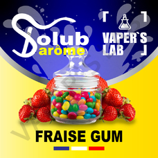 Solub Arome Fraise Gum Полунична жуйка