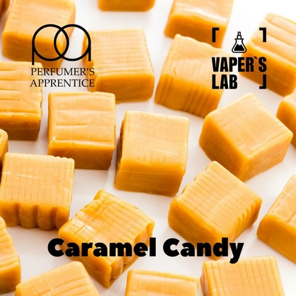 Фото, Видео, Ароматизатор для жижи TPA "Caramel Candy" (Карамельная конфета) 