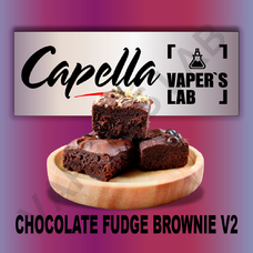 Ароматизаторы для вейпа Capella Chocolate Fudge Brownie V2