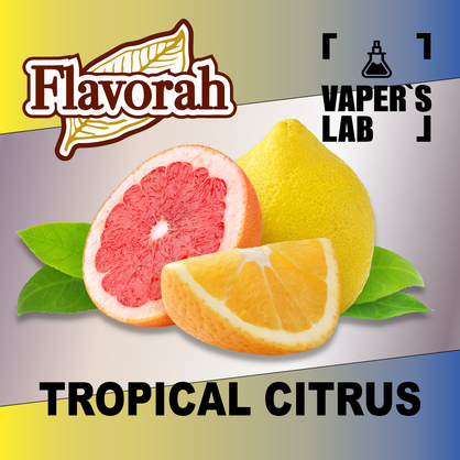 Фото на Ароматизатор Flavorah Tropical Citrus Тропічний Цитрус