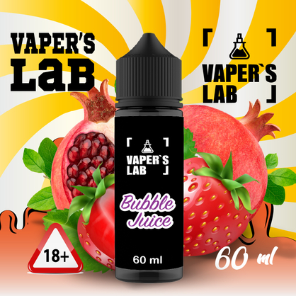 Фото, Видео на жидкость для вейпа Vapers Lab Bubble juice 60 ml