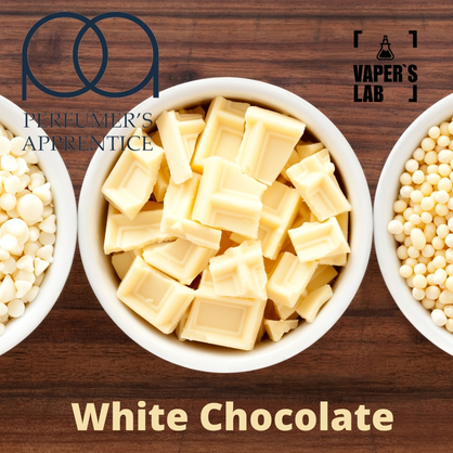 Фото, Відеоогляди на Аромки для вейпа TPA "White Chocolate" (Білий шоколад) 