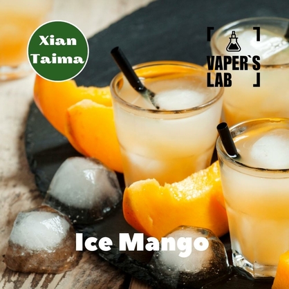 Фото, Відеоогляди на Ароматизатор для самозамісу Xi'an Taima "Ice Mango" (Манго з холодком) 