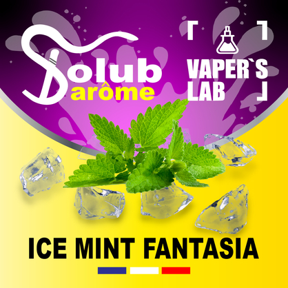 Фото, Видео, Арома для самозамеса Solub Arome "Ice mint fantasia" (Мята ментол и куллер) 