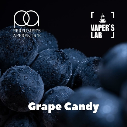 Фото, Відеоогляди на Ароматизатори для самозамісу TPA "Grape Candy" (Виноградний льодяник) 