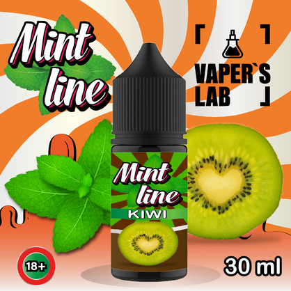 Фото жижа для пода mint kiwi 30ml