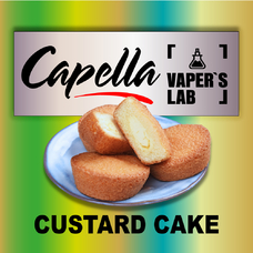 Аромка для вейпа Capella Flavors Custard Cake Заварний торт