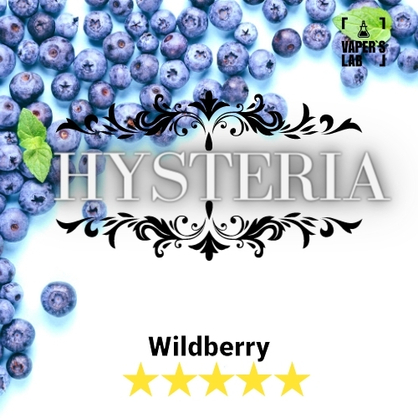 Фото, Видео на жижки Hysteria Wild berry 30 ml