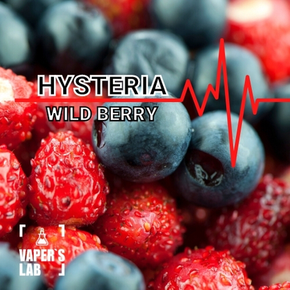 Фото, Видео на жижки Hysteria Wild berry 30 ml