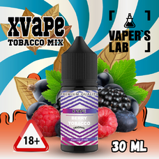 Купить заправку на солевом никотине XVape Salt Berry Tobacco 30 ml