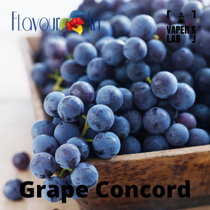 Фото на Ароматизаторы для вейпа FlavourArt Grape Concord Виноград конкорд