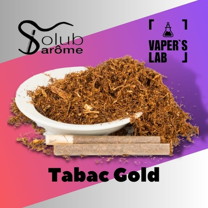 Фото, Відеоогляди на Аромки для самозамісу Solub Arome "Tabac Gold" (Легкий тютюн) 