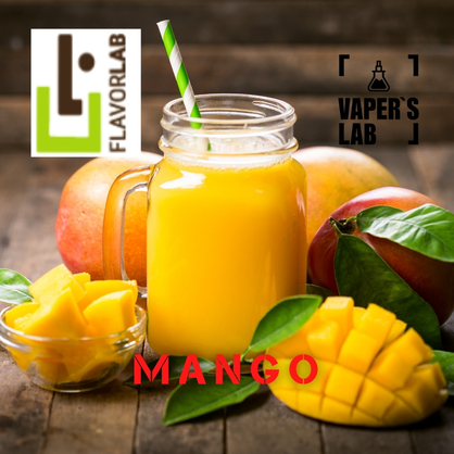 Фото, Відеоогляди на Аромки для вейпа Flavor Lab Mango 10 мл