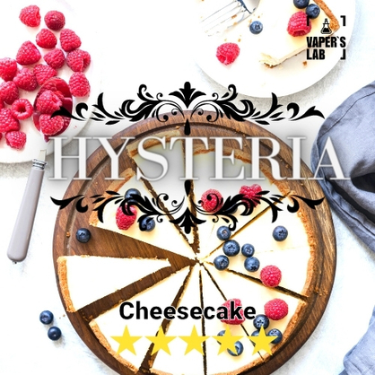 Фото рідина для пода hysteria cheesecake 30 ml